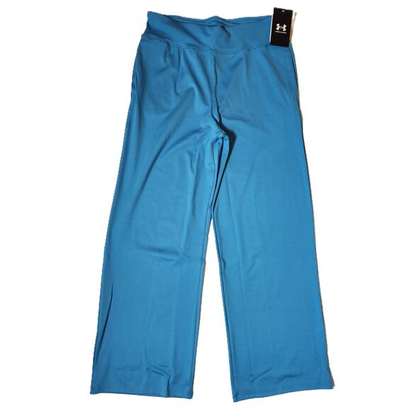 Under Armour Girls XL Motion Open Hem Pants – Youth Size, Blue, Stretch Fit, NWT - Picture 1 of 6
